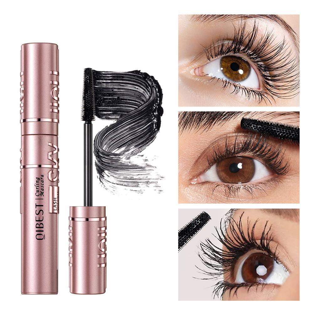 Black Mascara Natural Curl Long and Thick Waterproof and Sweatproof Dazzling Mascara Cosmetic