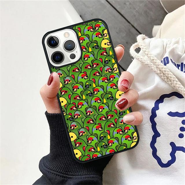 Parrot Birds Cockatiel Phone Case Back Cover for IPhone 18 17 Air 16 15 14 13 11 12 Pro Max Plus Shell Coque