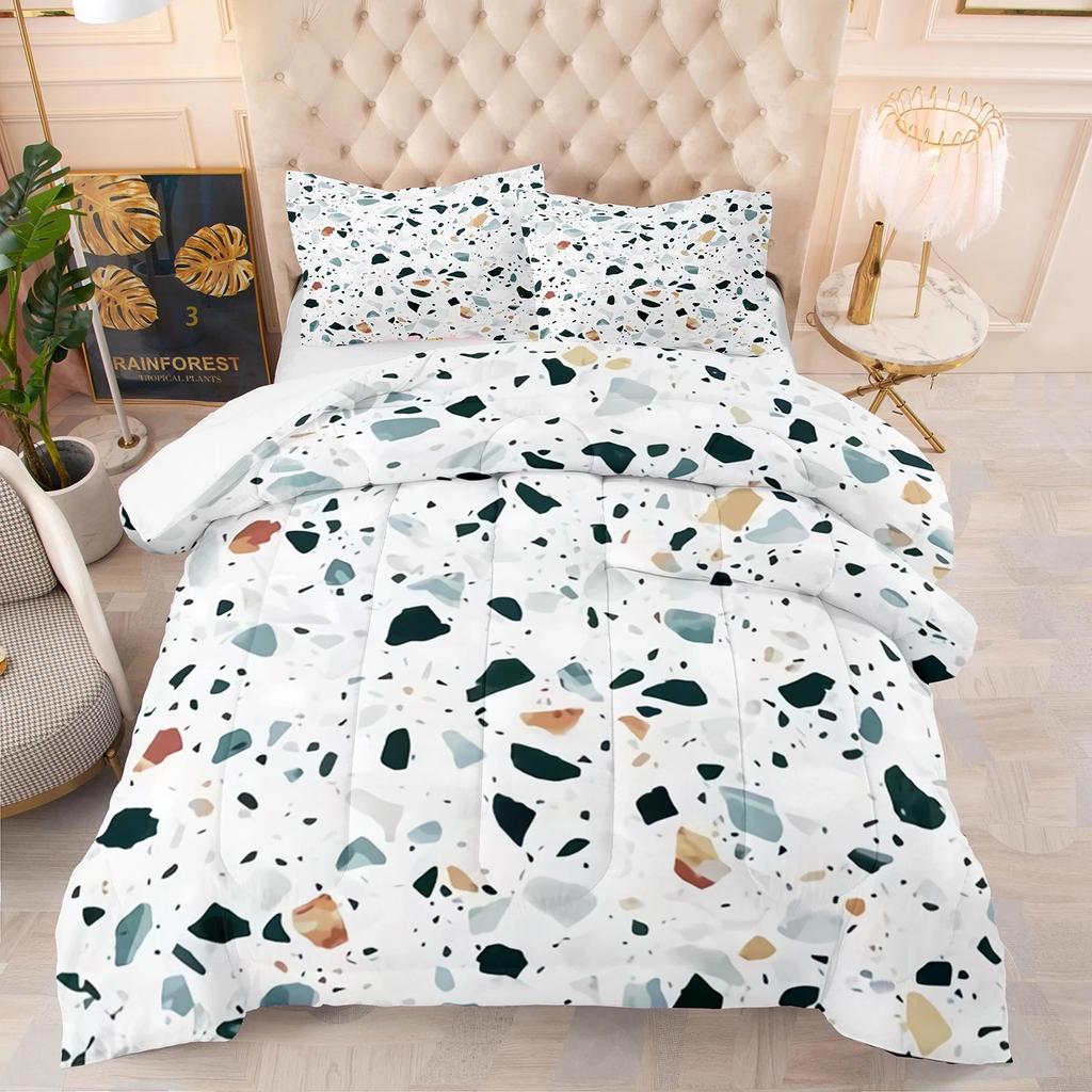 Пододеяльник с абстрактным черным золотом и мрамором, наволочки, комплект постельного белья Twin Queen King 200x200, роскошный скандинавский дизайнер