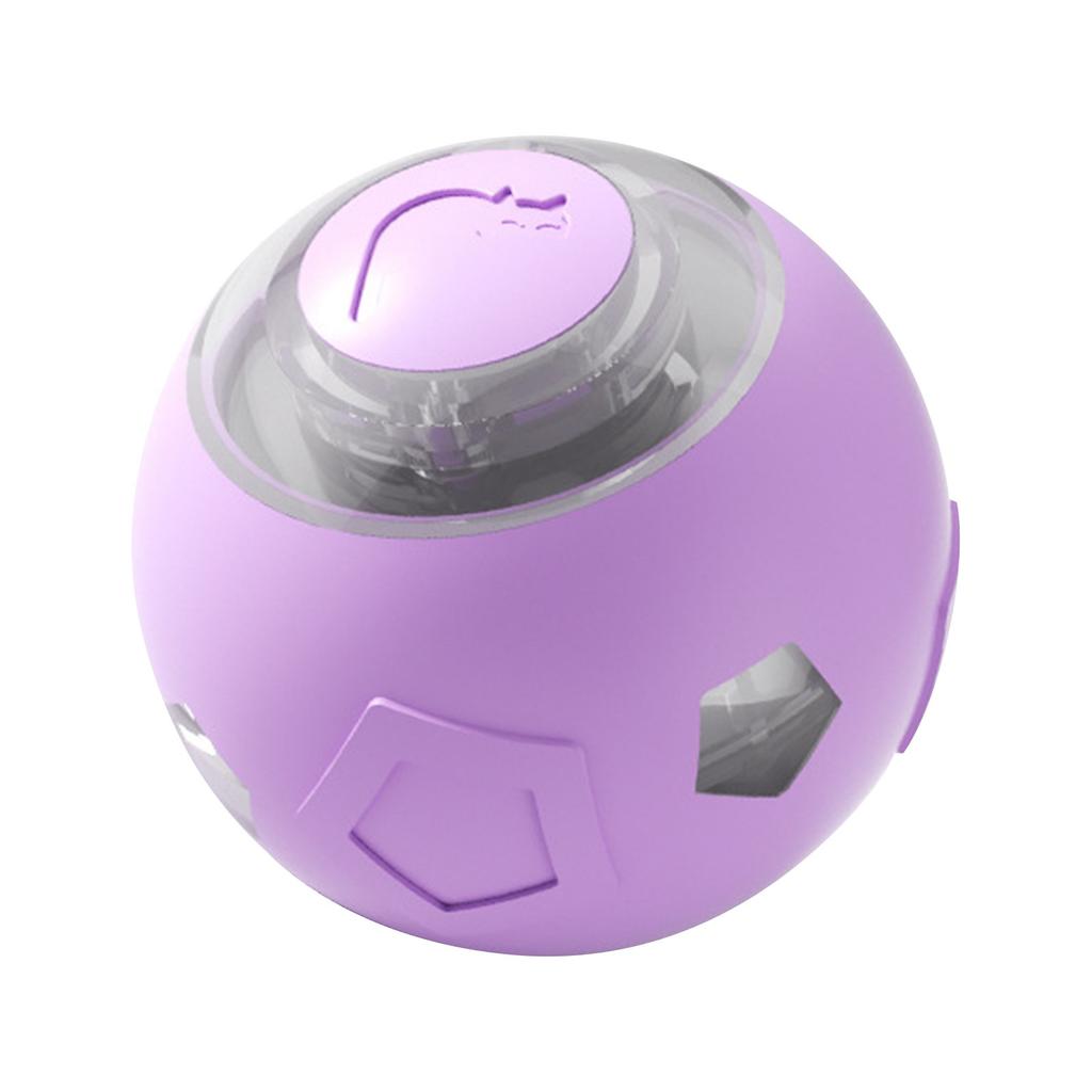 Игрушки для собак Электрический прыгающий мяч в виде совы, интерактивная игрушка для собак, мяч для занятий с батарейками, автоматический движущийся мяч и плюшевый чехол для маленьких собак