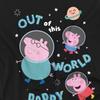 Peppa Pig Unisex Adult Out Of This World Daddy Pig Long-Sleeved T-Shirt