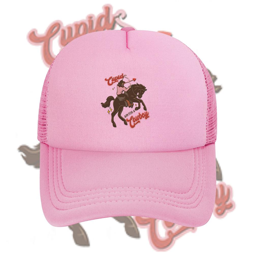 Cupid cowboy riding horse arrow love Baseball Cap Anime Graphic Hats Adult Unisex Women Sports Outdoor