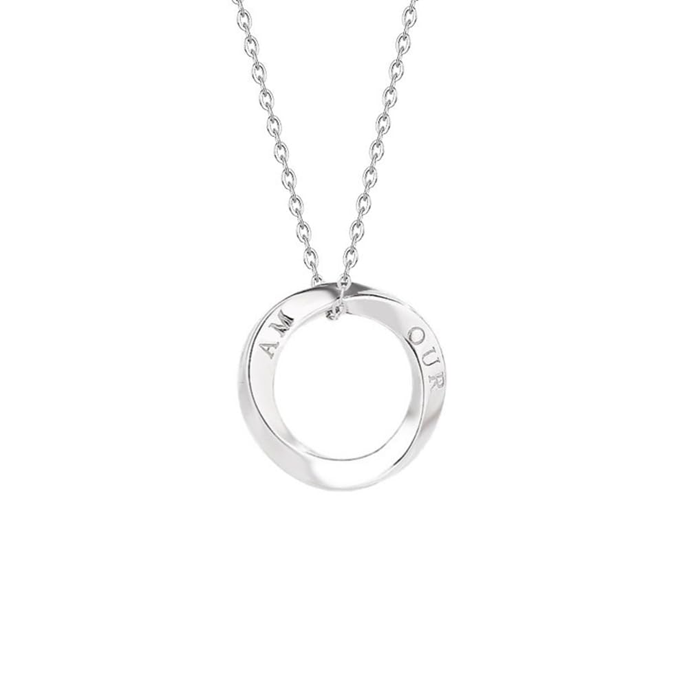 Парное ожерелье для взрослых Парное ожерелье Парное парное подарочное серебряное парное аксессуар Парное ожерелье Годовщина [kokoromilove]