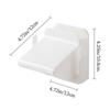 Wall Mounted Shower Foot Rest Non Perforated Storage Shoe Brush Rack  for Home Hotel Bath Supplies