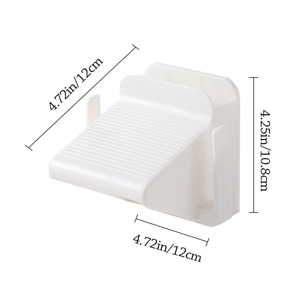 Wall Mounted Shower Foot Rest Non Perforated Storage Shoe Brush Rack for Home Hotel Bath Supplies