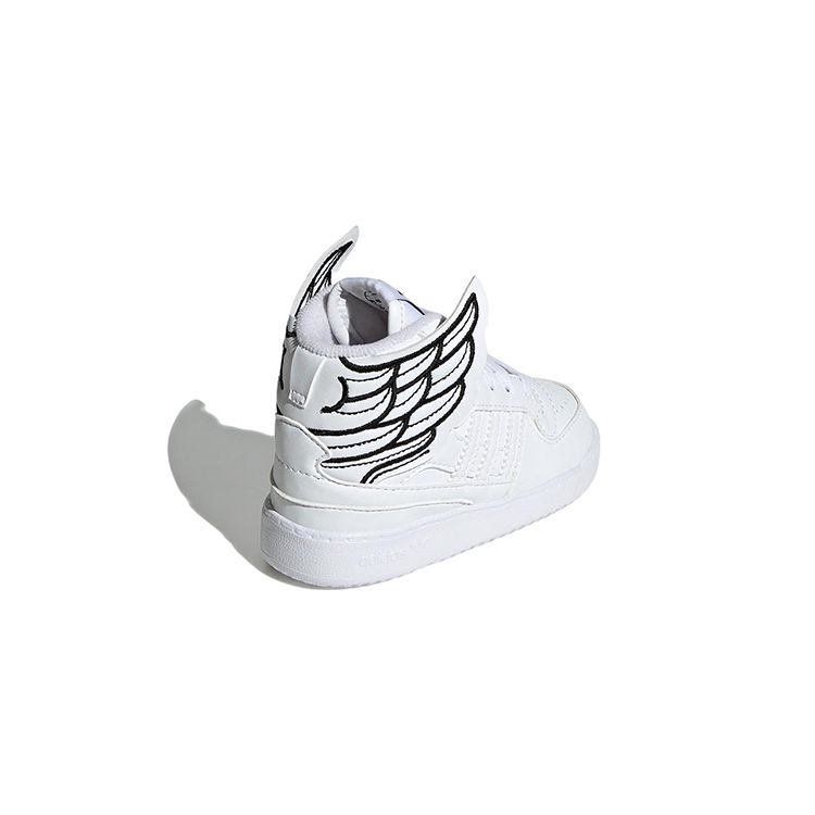 Jeremy Scott x adidas Wings 4.0 I Облачно-белые детские кроссовки Основной черный GY1848