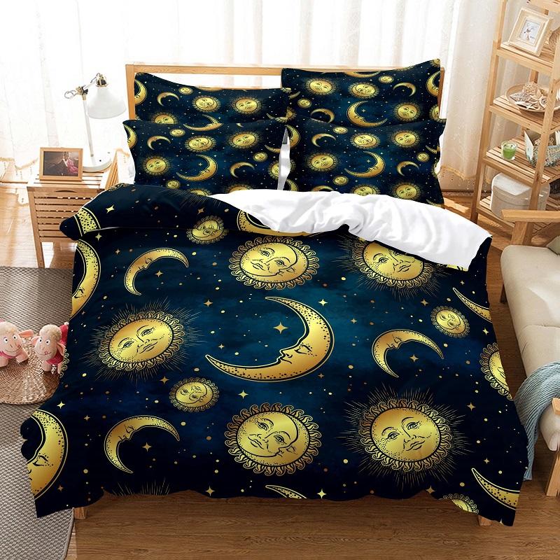 Buddha Duvet Cover Set Queen Size Single Double Bed 220x240cm Twin King Full Bedding Sets Quilt Case Linens 3D HD Pillowcase