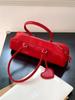 JIAERDI Vintage Red Shoulder Bags Purse Women Fairycore Aesthetic Heart Pu Leather Y2k Underarm Bag Ladies Harajuku Handbag Chic