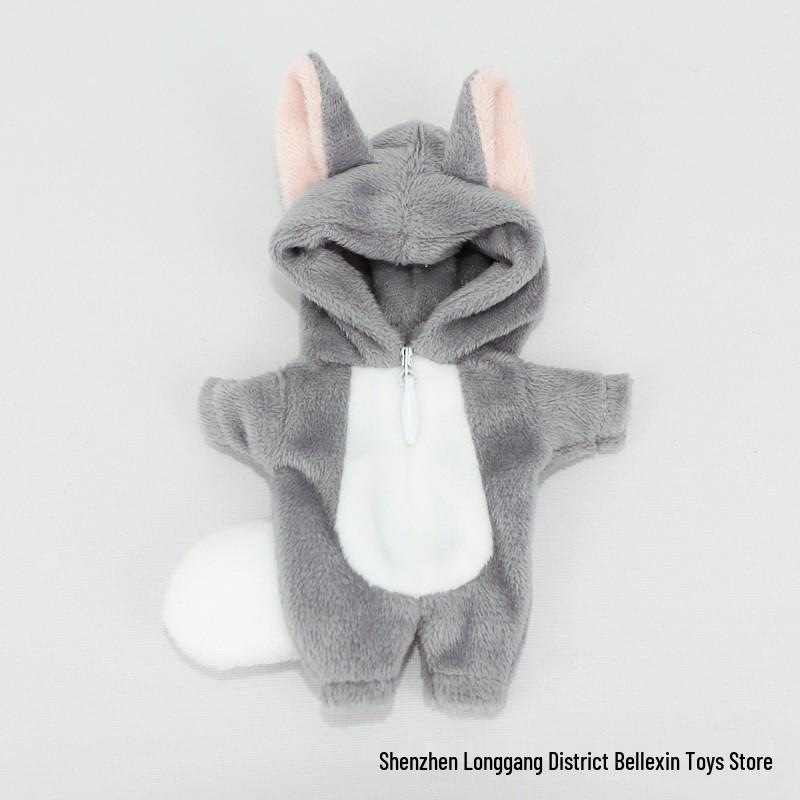 Animal Pajamas Sleepwear for 1/6 BJD Dolls – Fits 12-Point, GSC Body9, and Molly Dolls