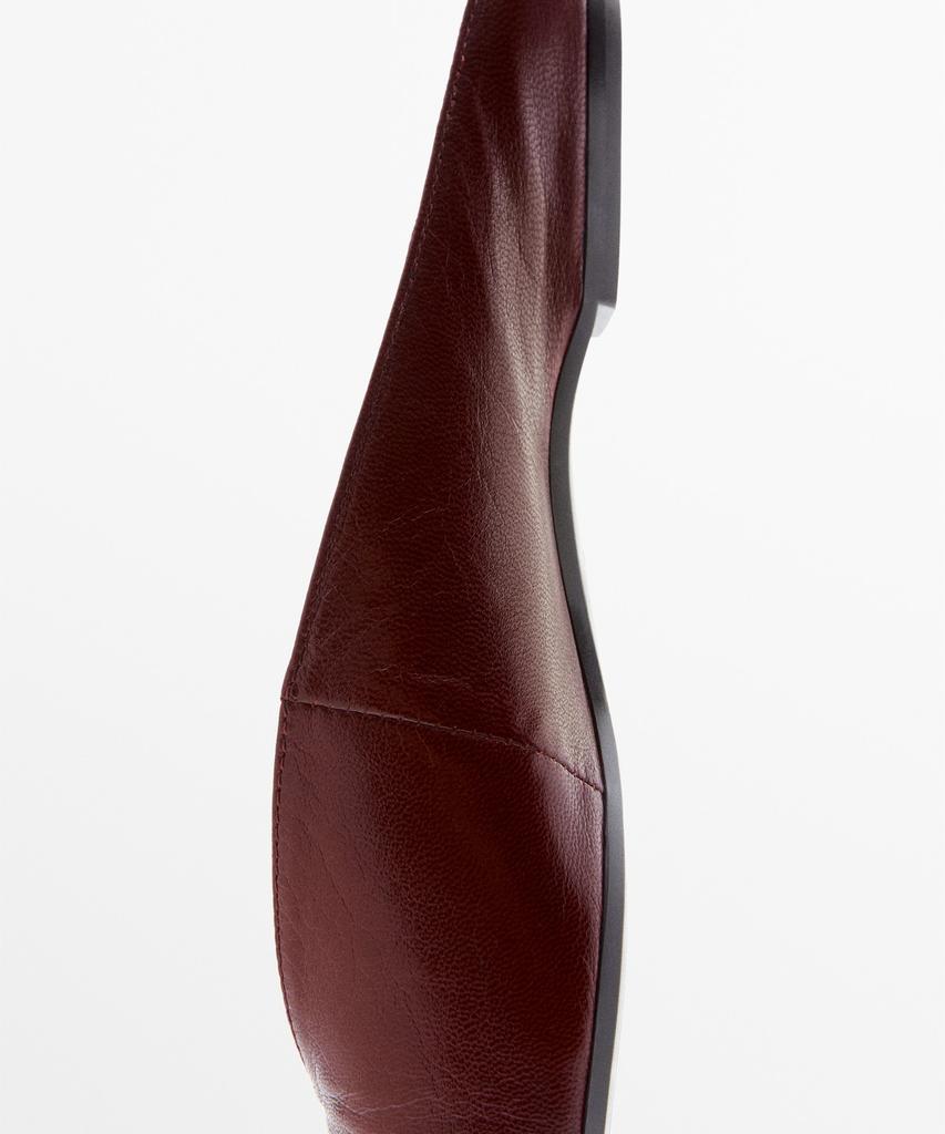 Massimo Dutti Soft Leather Mules
