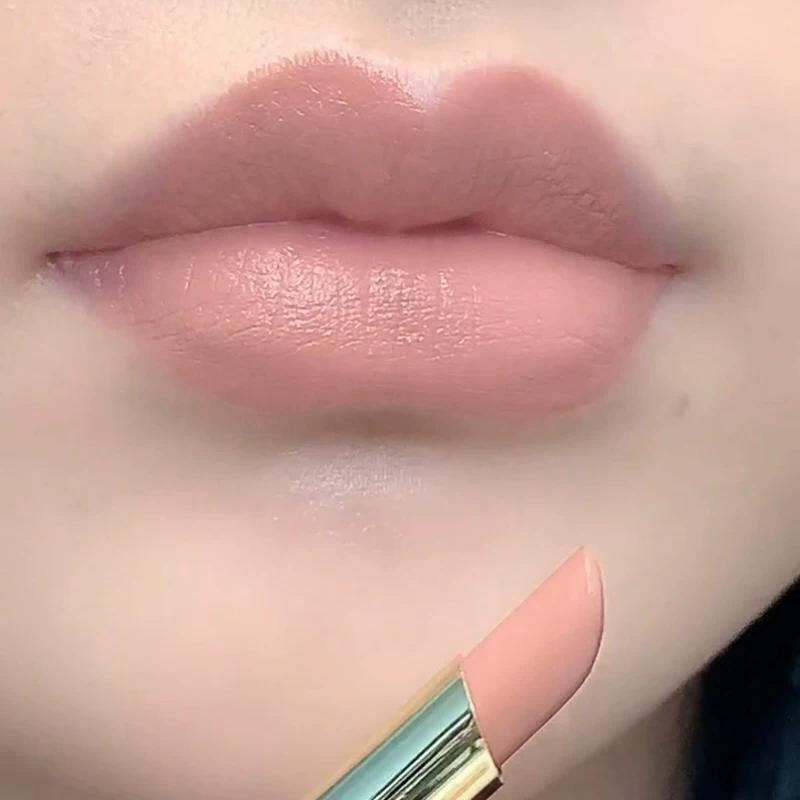 White Peach Cinnamon Milk Tea Any Lip Color Lipstick Raincoat