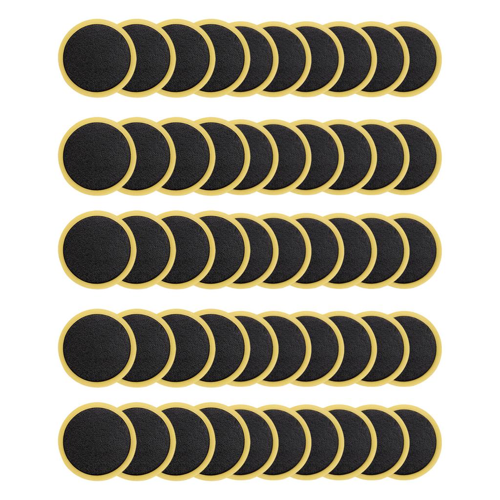 50 шт. самоклеящиеся заплатки для ремонта проколов велосипедов, набор для ремонта проколов шин велосипедов, дырокол для ремонта внутренней камеры