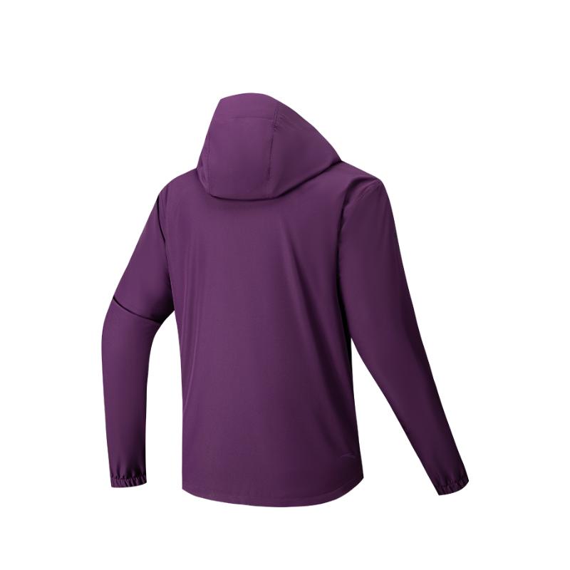 Men's Jacket Anta Waterproof And Windproof Hooded Windbreaker Jacket Men's