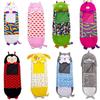 Children's Cartoon Animal Anti-Kick Sleeping Bag with Folding Pillow