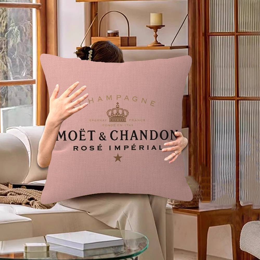 Бренд M-Moet C-Chandon роскошный Наволочка мультфильм Подарок Чехол для подушки Спальня Дом Диван Стул Сиденье Декор Наволочка