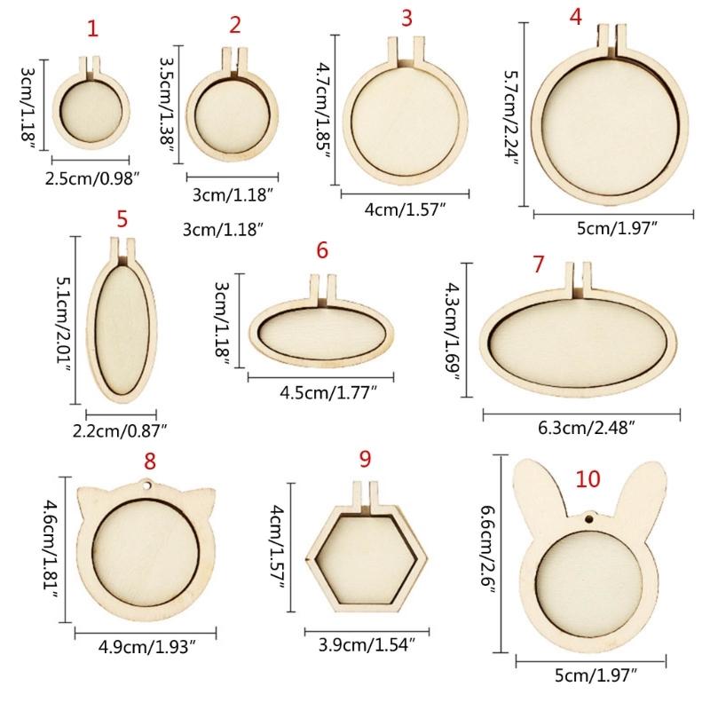 Мини-пяльцы для вышивания для различных видов рукоделия, вышивки, росписи по ткани