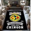 Chivas Printed Flannel Area Rug Non Slip Soft Polyester Floor Carpet Indoor Decor Mat for Bedroom Living Room Sofa Game Room Home Decoration
