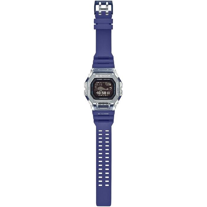 [Casio] Мужские часы G-Shock GBX-100S-2JF, Синие, Bluetooth, Экологичные Материалы