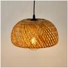 Boho bamboo hanging lamp 30cm 1xE27