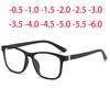 2267 Квадратная оправа Прозрачные линзы Рецептурные очки Миопия Очки-ботан Степень -0.5 -1.0 -2.0 -3.0 -4.0 До -6.0
