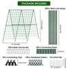 Огуречная шпалера А-образная садовая овощная шпалера съемная поддерживающая шпалера каркас для лазающих растений томат