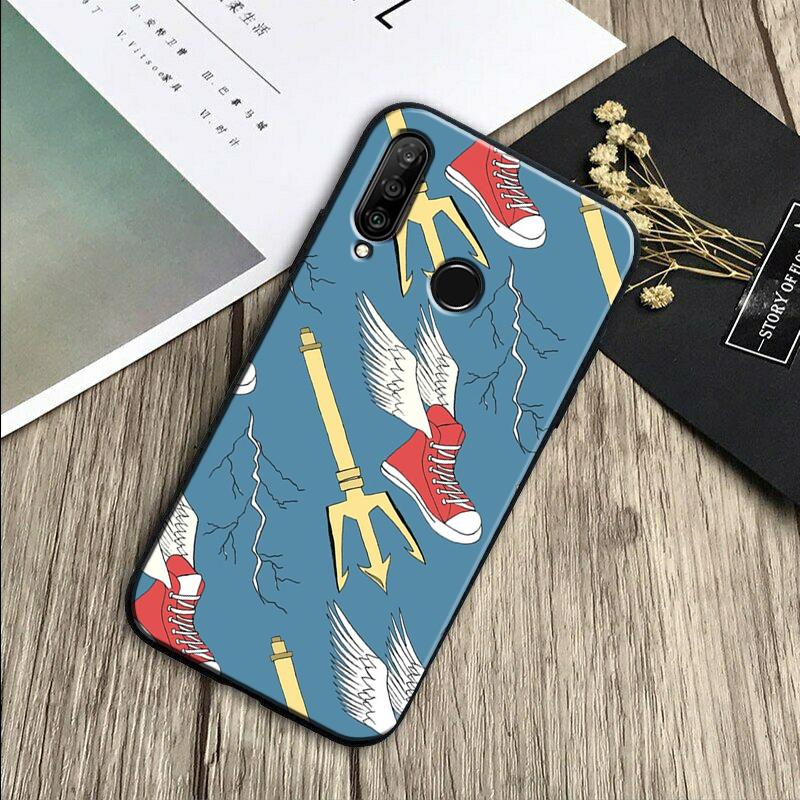 Чехол P-Перси Джексон Мультяшный для Huawei Nova Y91 Y90 Y60 Y70 Y61 Y72 Y73 3i 7i 8i 11 12i 9 10 SE P20 P30 Pro P40 Lite