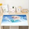 Elsa Theme Mouse Pad, Non Slip Rubber Base, Multifunctional Office & Home Decor, Perfect for Workspace Personalization.