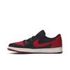 Air Jordan 1 Retro Low OG 'Bred' (Unisex) Black / Varsity Red-Sail Vintage Basketball Shoes 705329 001