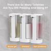 Fully Automatic Soap Dispenser Sensor Traceless Disinfectant Bottle Dishwashing Soap Sensor Kitchen Bathroom Hand Soap Dispenser