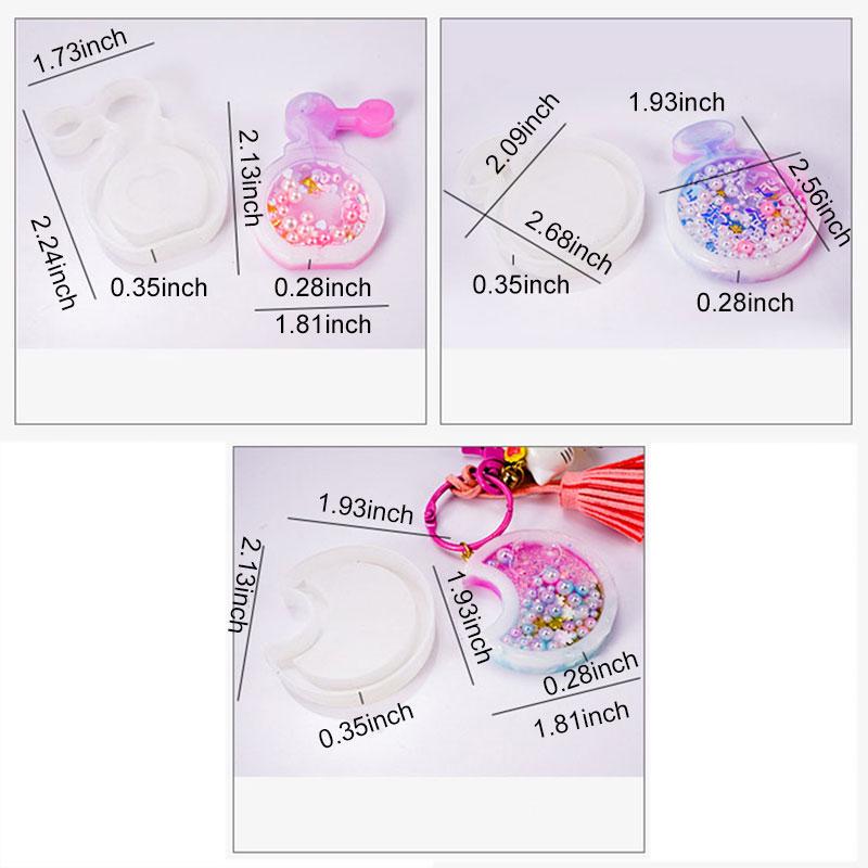 DIY зыбучие пески, эпоксидная силиконовая форма, ювелирные изделия, кулон, смоляные формы, инструменты для рукоделия