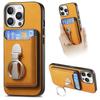 Leather Cover For iPhone 16 Pro Max 15 14 Plus 13 12 11 XR XS X 7 8 SE 2 3 Magnetic Card Slot Ring Holder Detachable Wallet Case