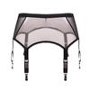 Sexy Lingerie Garter Belt Women's High Waist Mesh Suspender Belts Female Ladies Black Elastic Garters Stockings Accessories