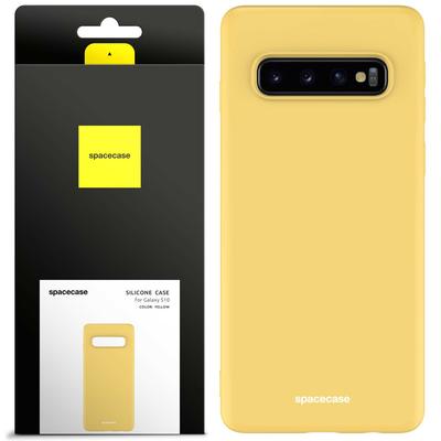 Силиконовый чехол Sc для Galaxy S10 Желтый