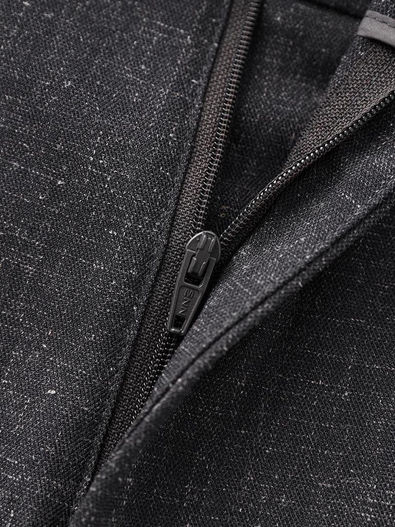 South Oil Модный льняной жилет на шнуровке и комплект брюк широкого кроя