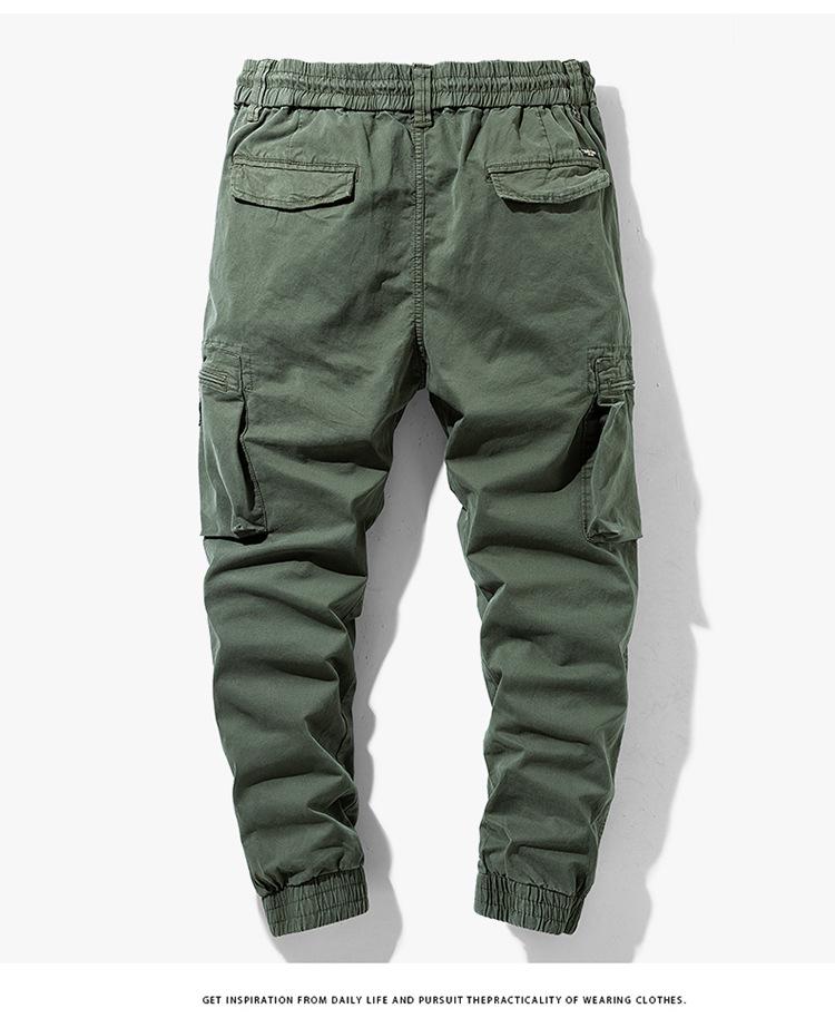Men's Retro Slim-Fit Overalls: Casual Loose High-End Trousers