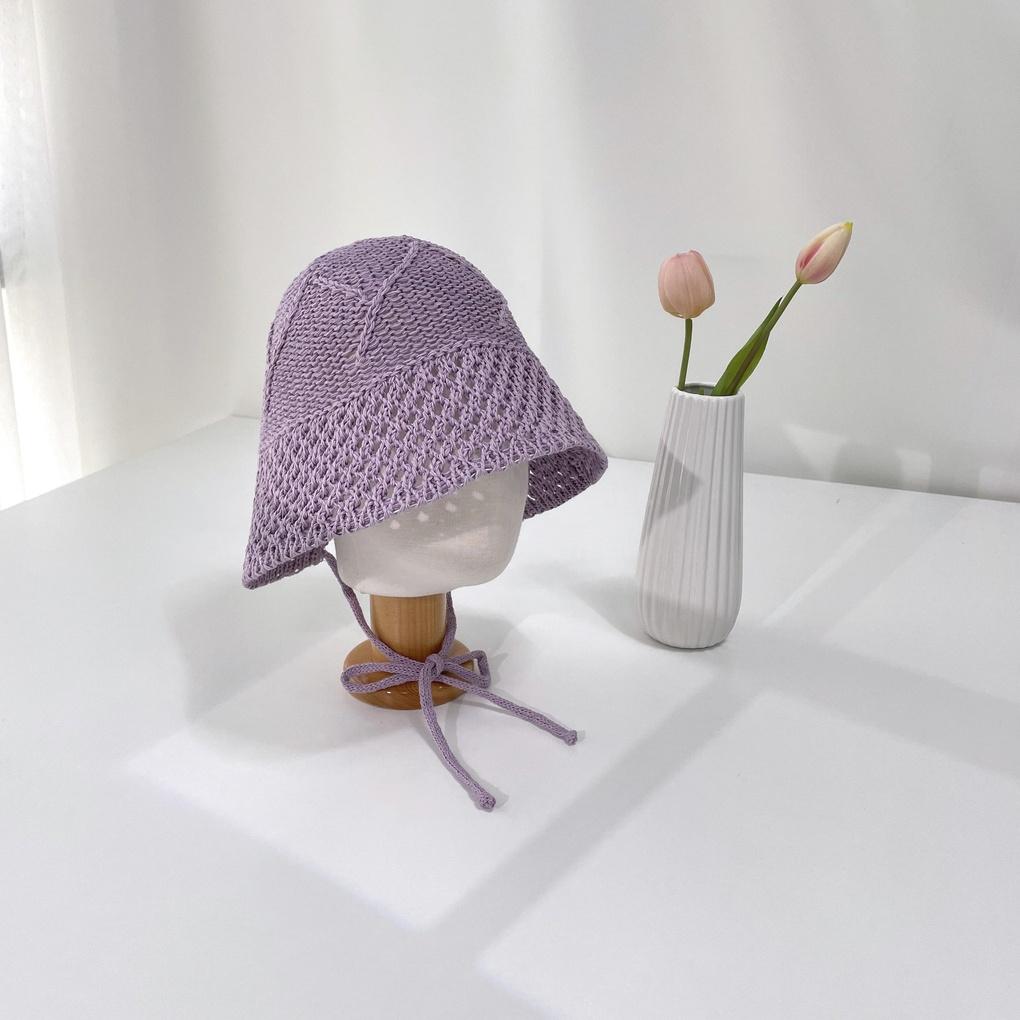 Женская и мужская сетчатая вязаная шляпа-панама