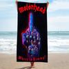 M-Motorhead Rock N Roll Warpig Blue Demon Album Cover Beach Towel Microfiber Quick Dry Sand Free Gym Sports Towel For Swimming