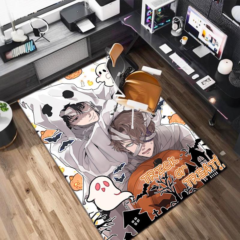 1PC Halloween theme Rug - home decoration Carpet For Living Room Bedroom Flooring Computer Chair Area Rug