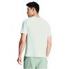 Under Armour Мужская дышащая однотонная простая универсальная короткорукавная футболка для тренировок на открытом воздухе, вязаная, цвет Гидроген-Зеленый 6014376-377