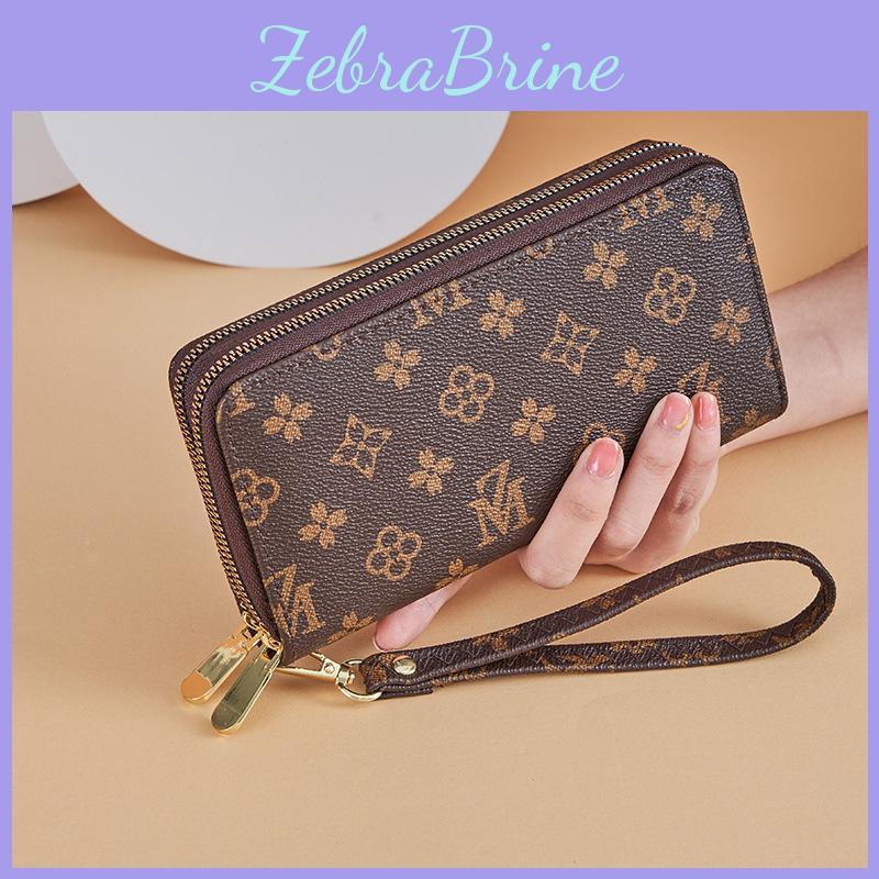 Capacity Double Large 2023 Womens Zipper Clutch Wallet With Letter Print