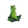 Artificial Frog Garden Statue Different Yoga Poses Interesting Decor for Christmas Gift Birthday Gift