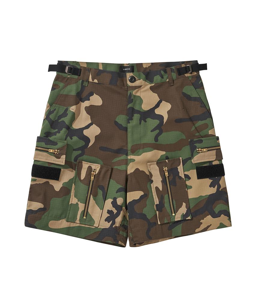 LIBERE Multi Zip Pocket Pants / Camo