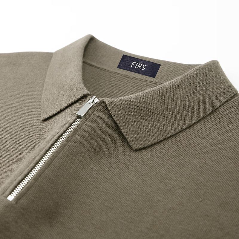 Men's Heavyweight Business Casual Polo Knit Sweater