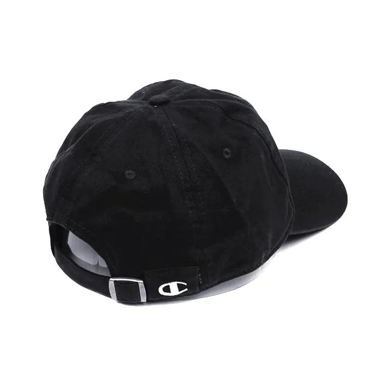 Champion Cotton Baseball Caps Unisex Black (Unisex) Baseball Caps