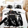 Комплект постельного белья Bleach Kuchiki Rukia Single Twin Full Queen King Size, комплект постельного белья Aldult Kid Bedroom Duvetcover Sets 3D Print Anime