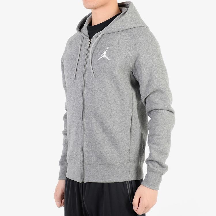 Jordan Jackets Men's Gray Hooded Moderate Other 823065-091