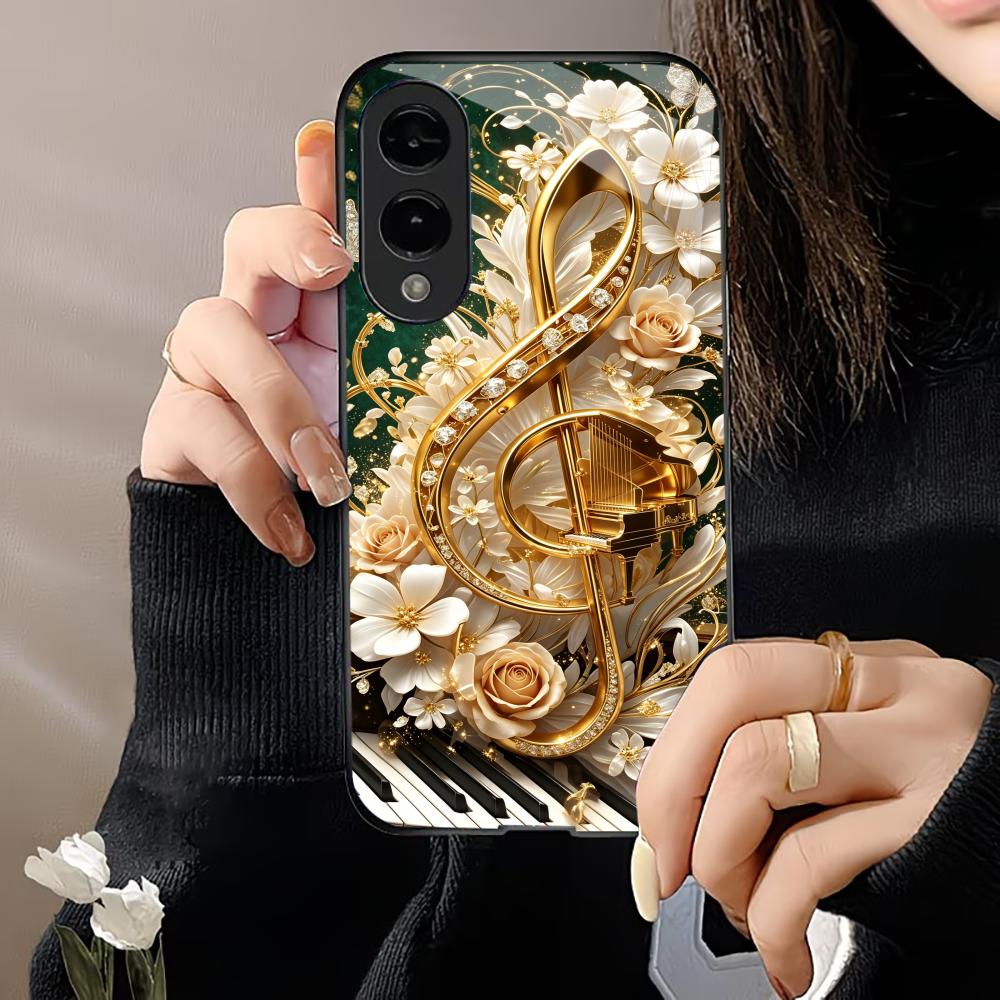 Лепестки окружают Чехлы для телефонов Note fashion чехол стекло для Samsung Galaxy S26 S25 S24 S23 S22 FE Ultra Plus