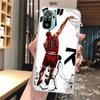 Аниме S-SLAM DUNK Мягкий чехол для телефона для Xiaomi Redmi Note 14 13 12S 12 11S 11 11E Pro Plus 10S 10 9S 9 Note14 Чехол с рисунком