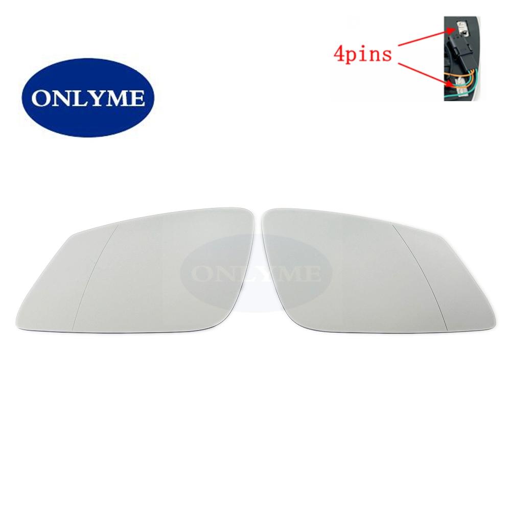 Car Wide Angle Heated 4P / 2P Mirror Glass For BMW F01 F02 F03 F04 F06 F07 F10 F11 F12 F13 F18 F20 21 22 30 31 32 33 34 35