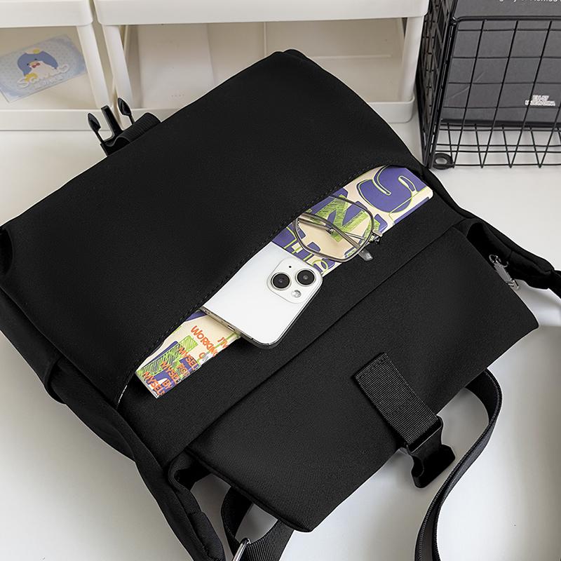 Men's Crossbody Bag Student Shoulder Bag Women's Large Capacity Messenger Bag